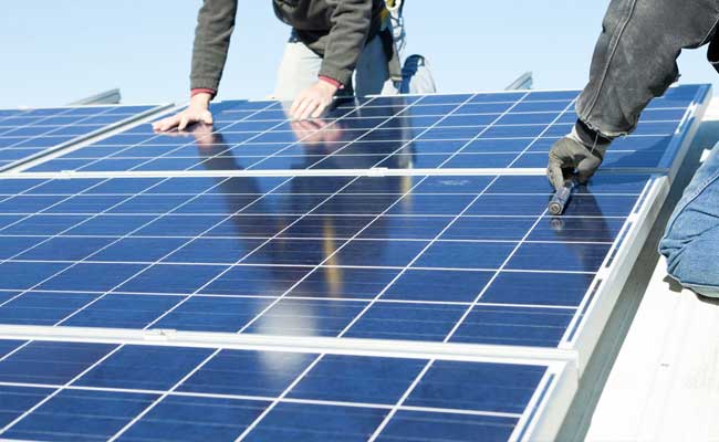 Odyssey Energy Solar panel installation